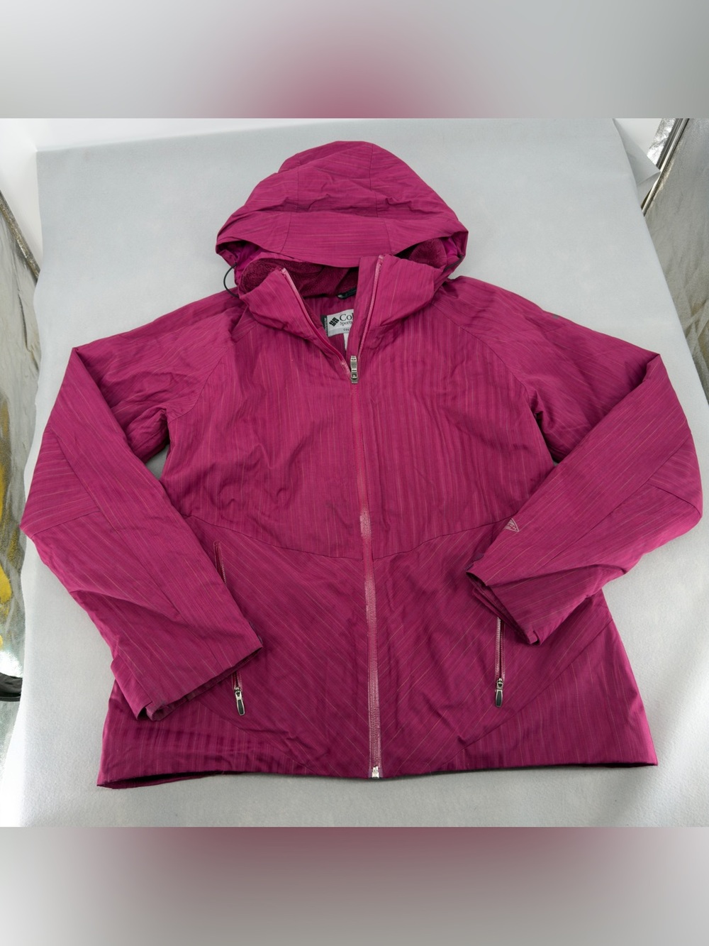 Columbia Dark Pink Winter Coat Xl Women's